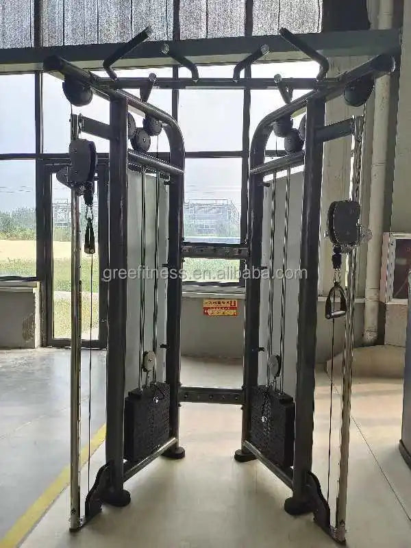 Multifunctional Smith Machine For Home Gym Use For Back Exercise And Bodybuilding Includes Pin Load Selection Features - Sun Studio