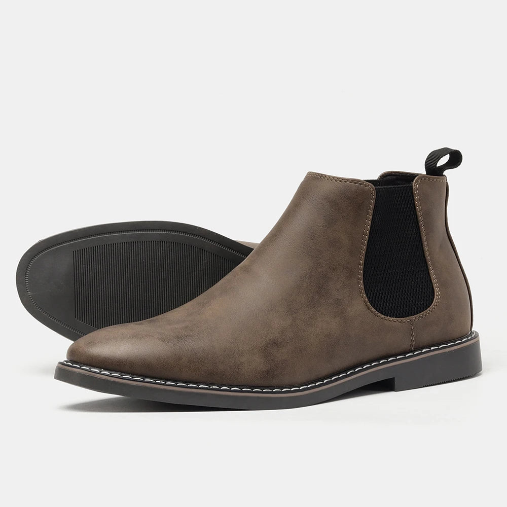 40~46 Men Chelsea Boots Brand Retro Comfortable Fashion Men Boots - Sun Studio