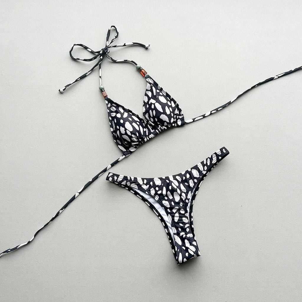 Micro Bikinis 2026 Sexy Women Swimsuit Swimwear Female Bikini Set Print Brazilian Biquini Bathing Suit Swimming Suit Beachwear - Sun Studio