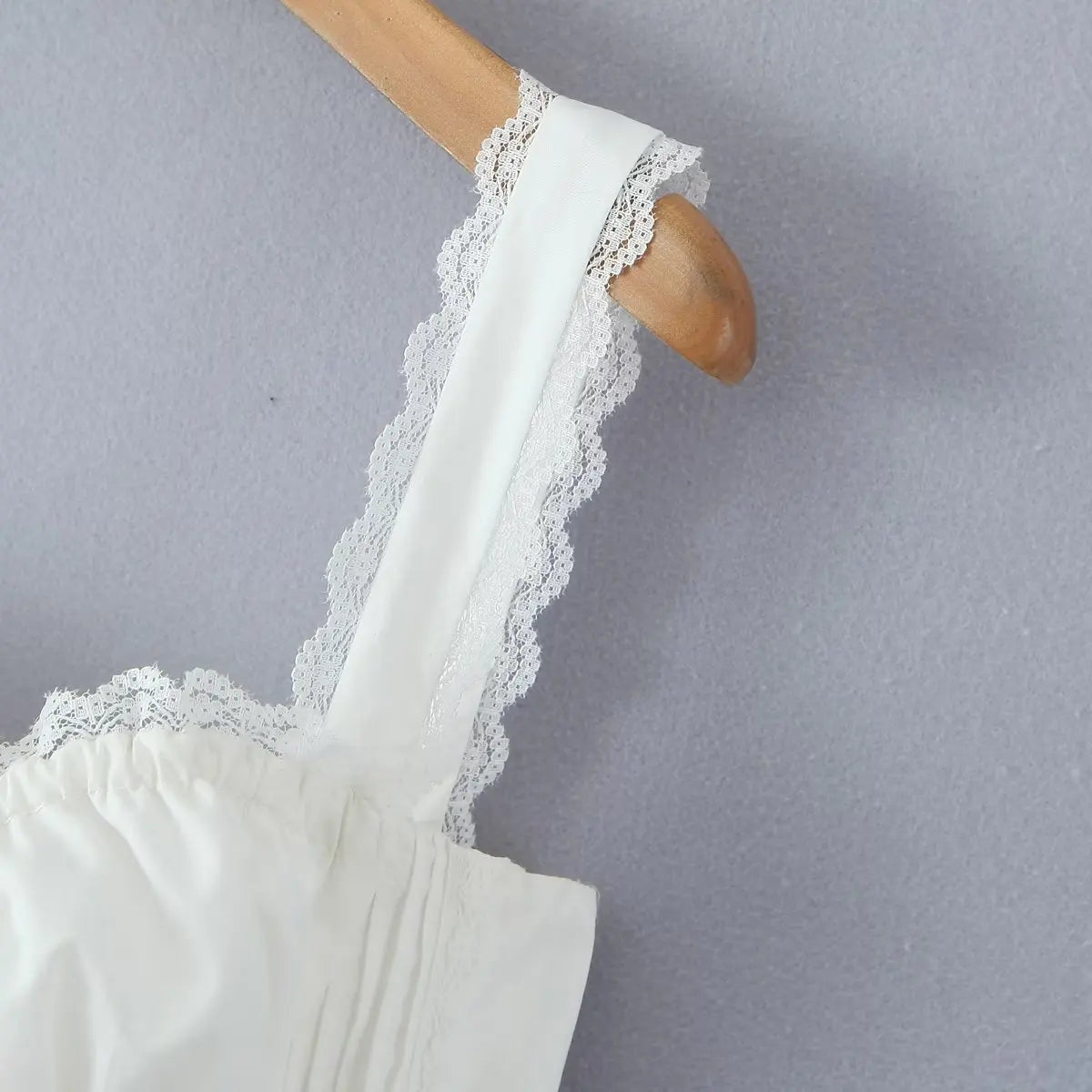 Mingmingxi Sexy Spaghetti Strap Corset Dress Elegant Fluffy Party Dresses Slim A Line Lace Up Dress Cotton Women Clothing - Sun Studio