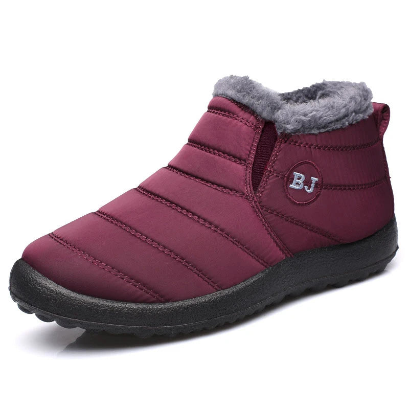 Warm Men's Boots Snow Plus Size Winter Boots For Men Fur Shoes For Men Unisex Ankle Boots Waterproof Work Shoes Footwear - Sun Studio
