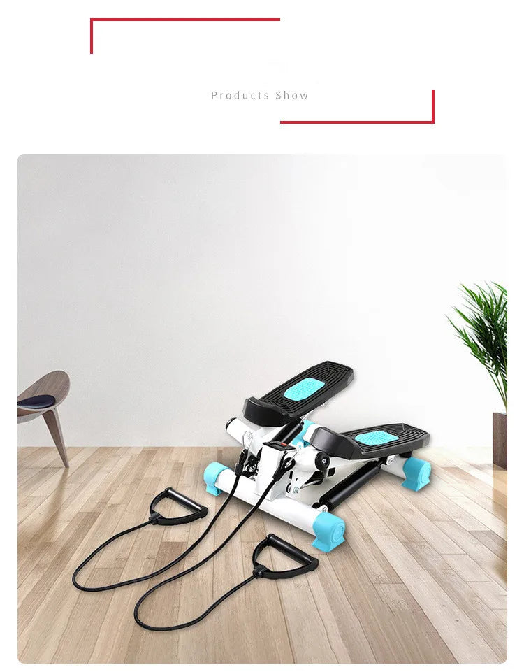 Gym Equipment Leggings Stepper Exercise Fitness Mini Twist Stepper Machine With Resistance Band - Sun Studio
