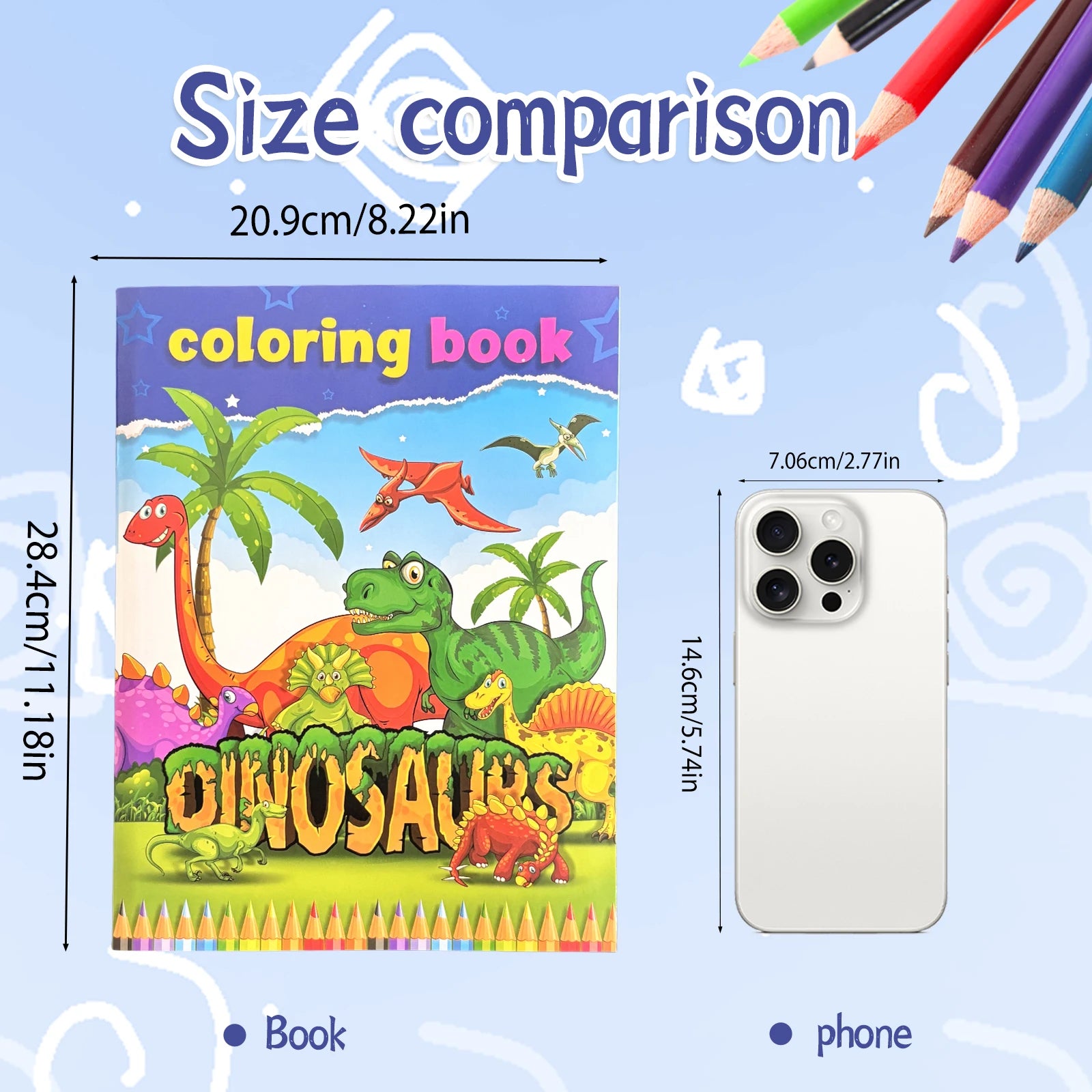 Children's Drawing Book Coloring Drawing Book Color Filling Graffiti Picture Book Painting Educational Toy Gift Concentration - Sun Studio
