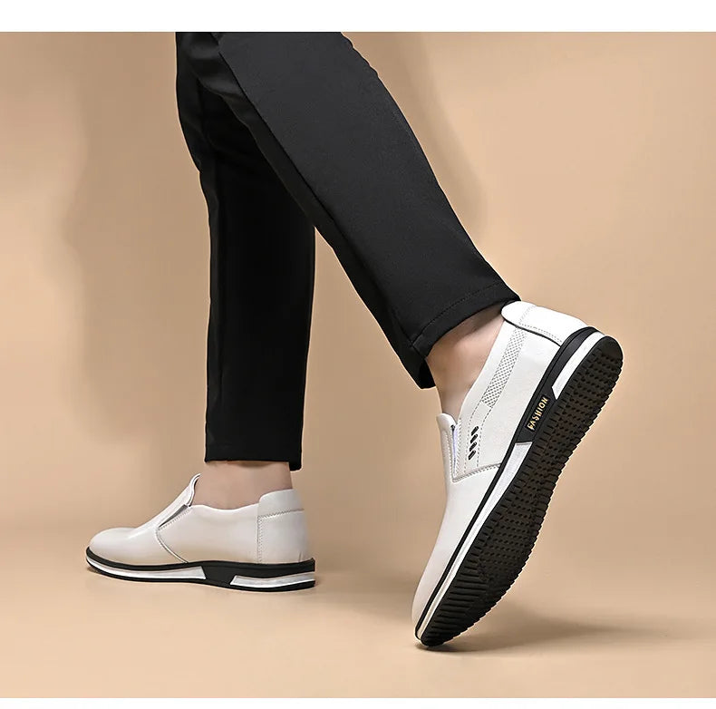Spring and Autumn Men's English Leather Shoes Outdoor comfor Footwear Men fashion Formal Shoes High Quality trendy Zapatos - Sun Studio