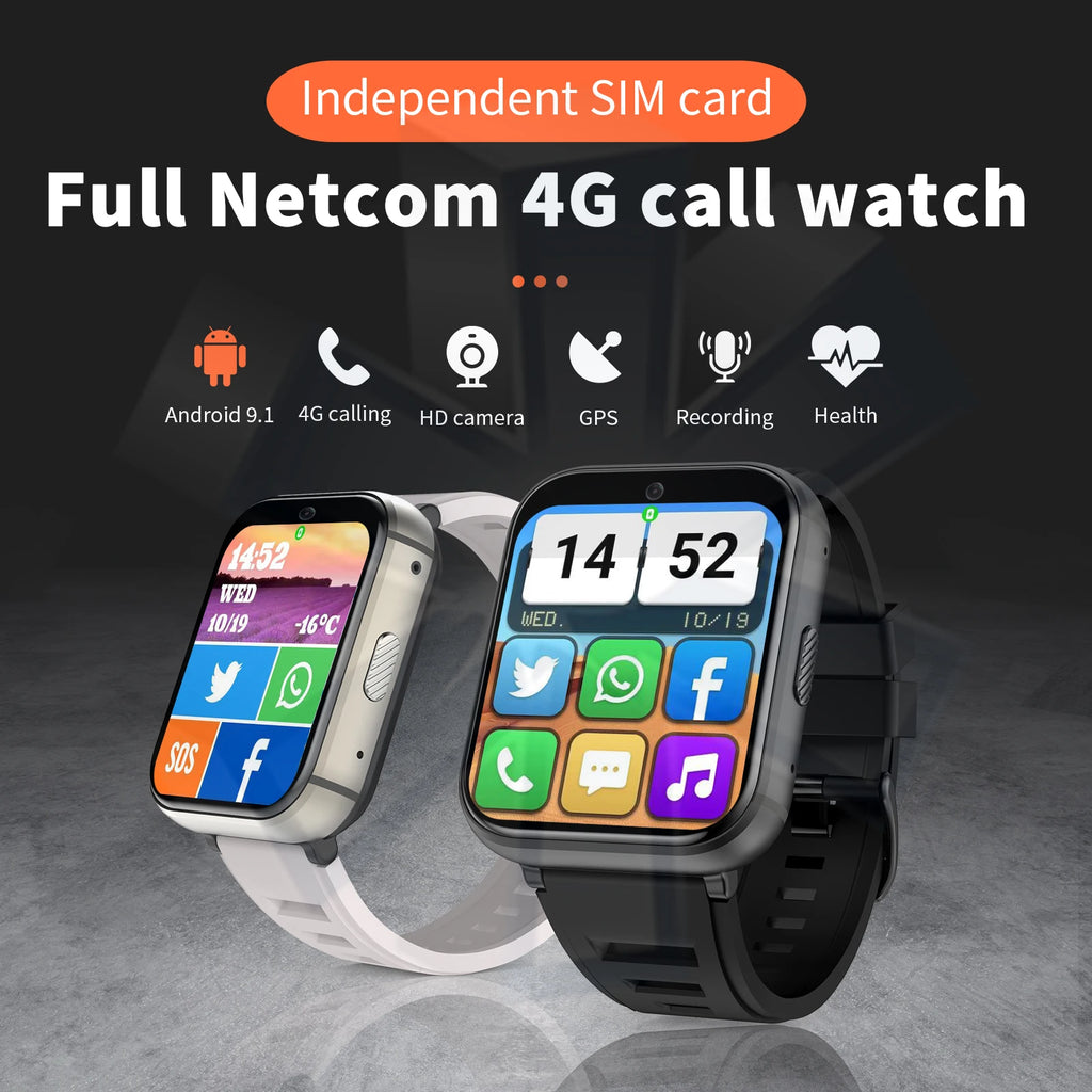 Q668 4G Smartwatch 2025 Watches 1.99 Inch Men Gift With SIM Wifi Android IOS Waterproof Outdoor GPS Smartwatch   For Xiaomi - Sun Studio
