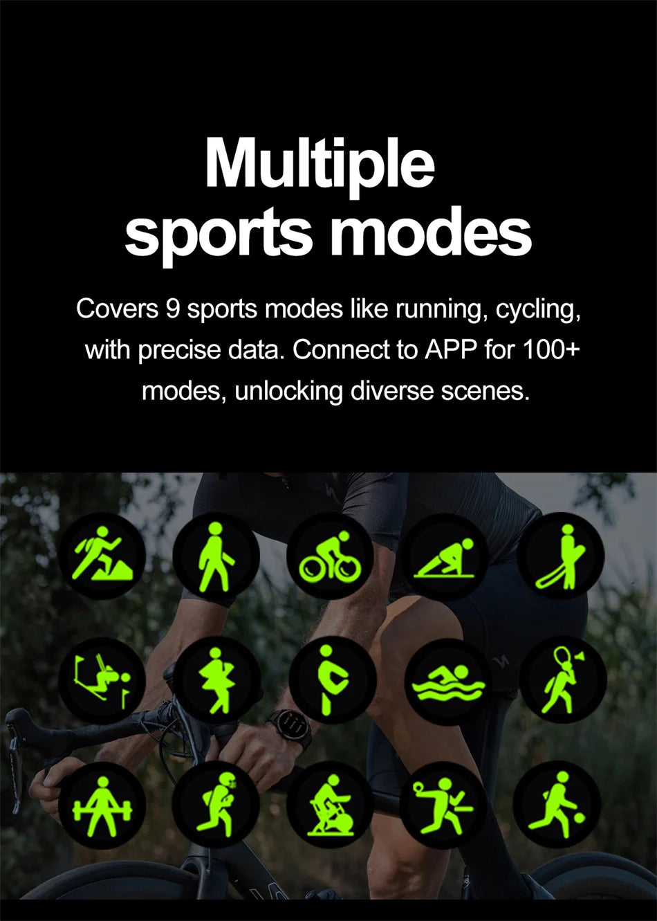 ChiBear New 1.53inch Bluetooth Call Smart Watch Men Multi-Sport Mode Heart Rate Health Monitoring Waterproof Business Smartwatch - Sun Studio