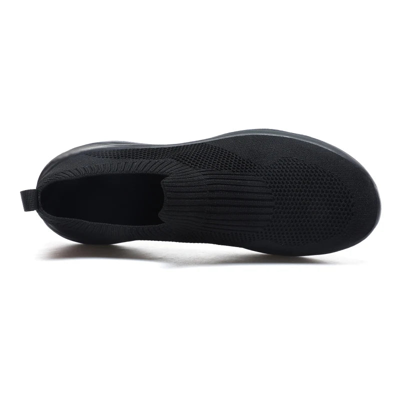 Men Casual Shoes Breathable Sneakers Men Lightweight Walking Running Shoes for Couple Slip on Loafers Zapatillas Hombre Size 48 - Sun Studio
