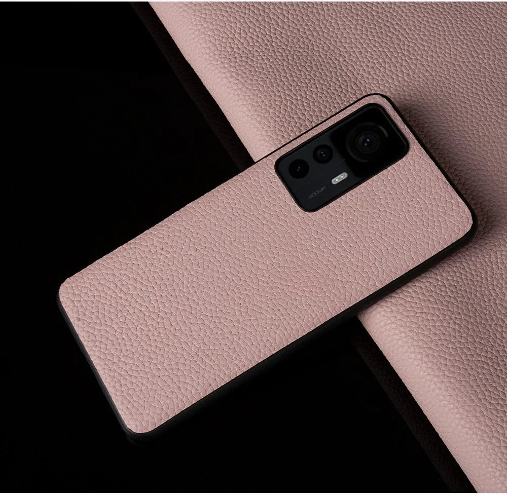 Full Wrapped Cowhide Genuine Leather Case For Xiaomi 12t Pro Mi12Pro 14Pro 13Pro 12SUltra 12Lite 11T Business Phone Cover Fundas