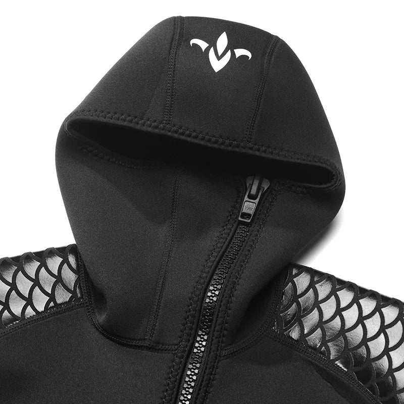 3mm Neoprene Wetsuit Men's One-piece Cold Proof Scuba Warm Diving Suit Jellyfish Winter Swimsuit Surfing Suit  S-4XL - Sun Studio