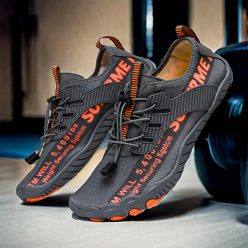 Men's and Women's Non-Slip Beach Shoes, Anti-Cut Water Shoes, Quick-Drying Water Shoes, Swimming and River-Tracing Shoes, Outdoor Climbing, Jump Rope, Mountaineering, Fitness and Sports Training Shoes - Sun Studio