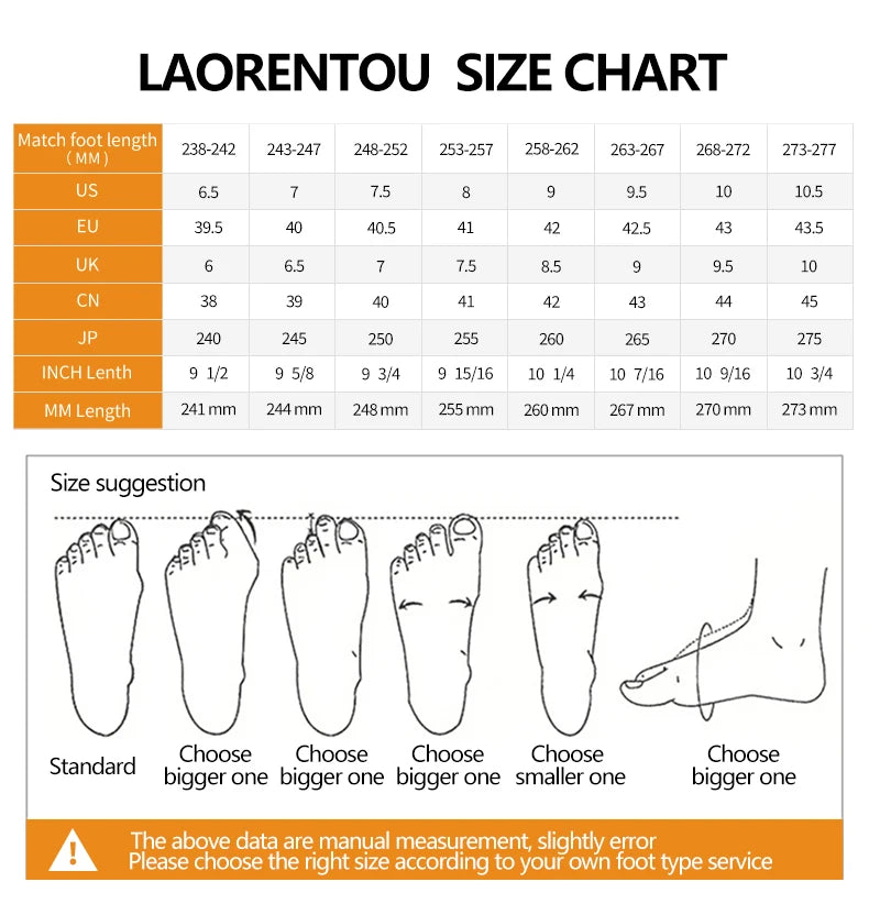 LAORENTOU genuine leather thick soled casual leather shoes for middle-aged and elderly fathers, oversized business shoes 66736 - Sun Studio