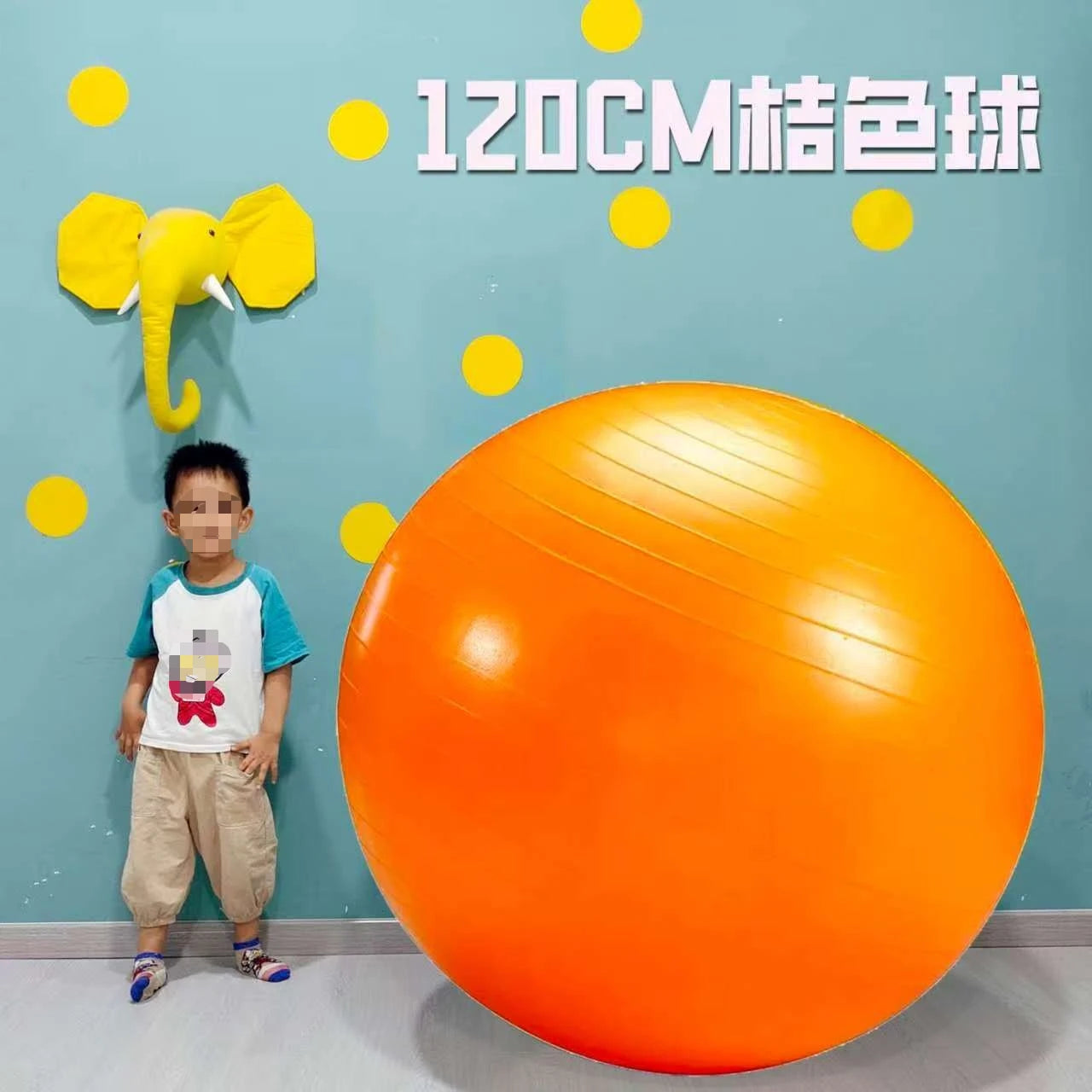 Massage Yoga Ball  120cm Pilates Gym Ball Fitness Ball Pump - Sun Studio