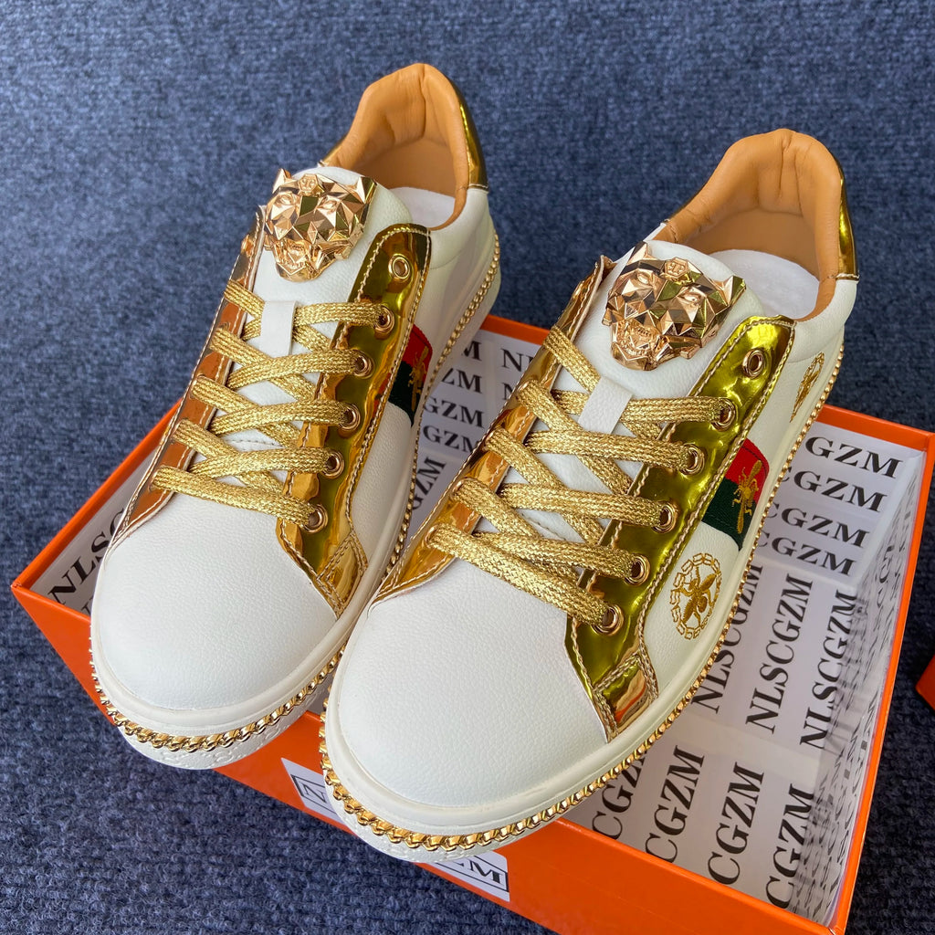 original shoes brand premium shoes for man high quality casual shoes for man casual sneakers for man trainers luxury black white - Sun Studio