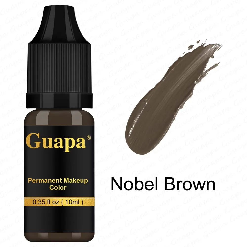 10ML Tattoo Ink Micro pigment Lip Eyebrow Permanent Makeup Pigment Tattoo Supplies for Tattoo Eyebrow Eyeliner Lip