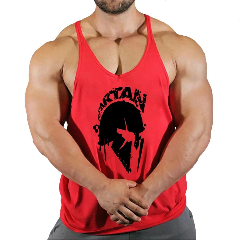 Gym Man Workout Bodybuilding Shirt Men Singlets Stringer Undershirt Vests Tank Top Vest Men's Brand Clothes Clothing Muscle Gyms - Sun Studio