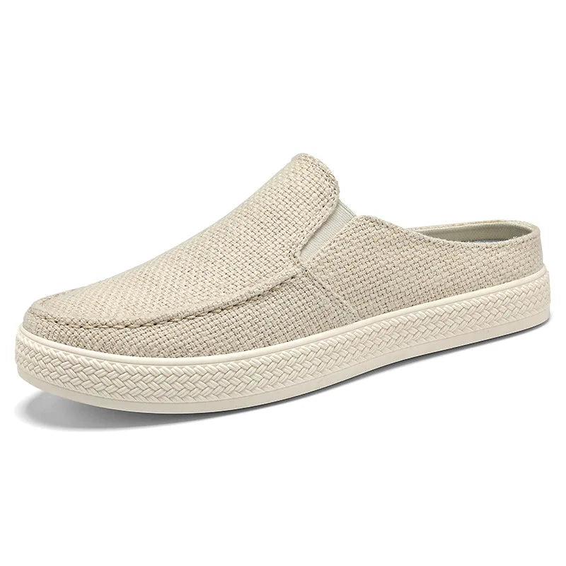 Half Slipper Man Shoes Summer Breathable Casual Comfortable Wearing Outside Slippers At Home Men's Shoes Free Shipping Shoes - Sun Studio