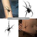 Spider Waterproof Temporary Tattoo Stickers, Long-lasting Waterproof for One to Two Weeks, For Arm, Leg. - Sun Studio