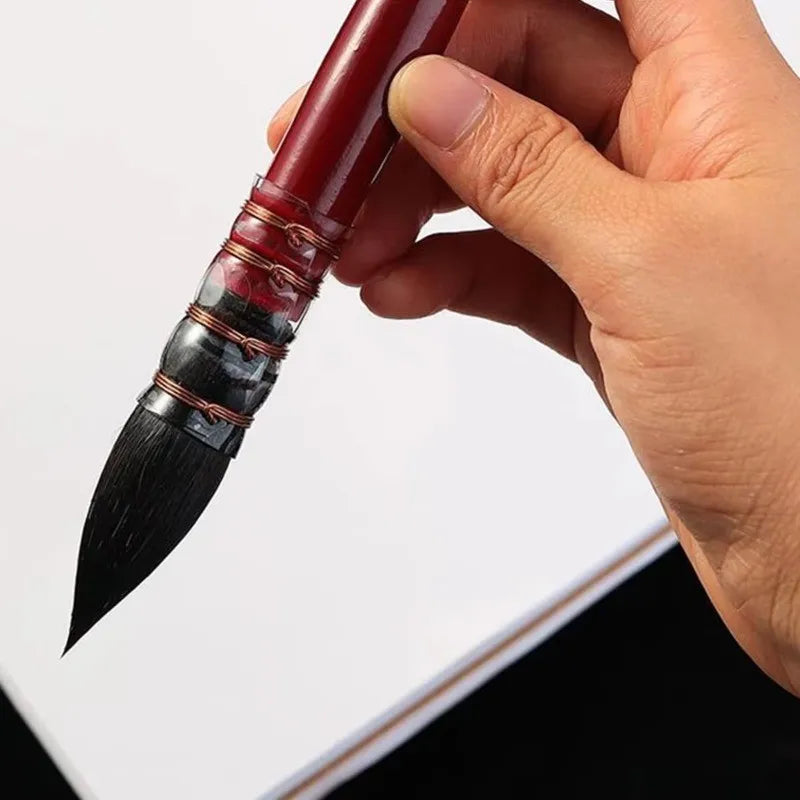 FANBAO 1Pcs Hand-Painting Brushes Professional Watercolor Brush Wood Pen for WaterColor Painting Drawing Art Supplies Artist - Sun Studio