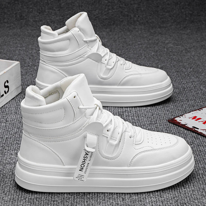 High-top classic casual sports shoes with durable soles and soft uppers, blending classic and fashionable styles. Ideal for hiki - Sun Studio