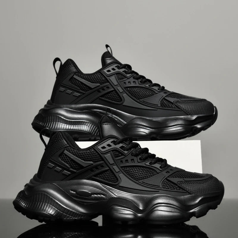 Men Sneakers Platform Running Shoes Trend Street Athletic Male Basketball Shoes Black Walking Casual Shoe Plus Size 48 Men Shoes - Sun Studio