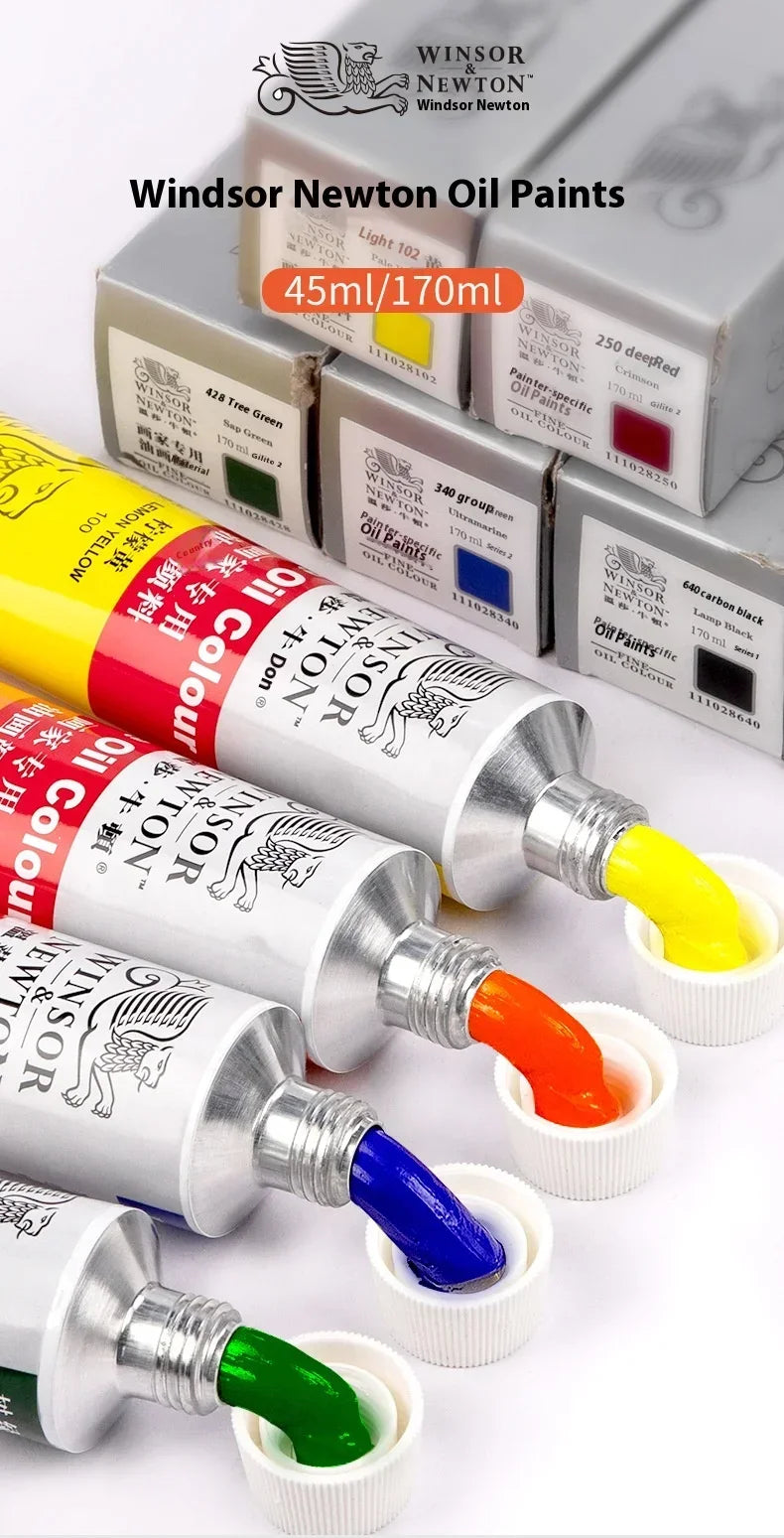 45ml Oil Paint Transparent Tube Fast Drying White Gold Silver Professional Color Painting Supplies For Artists Student Beginners - Sun Studio