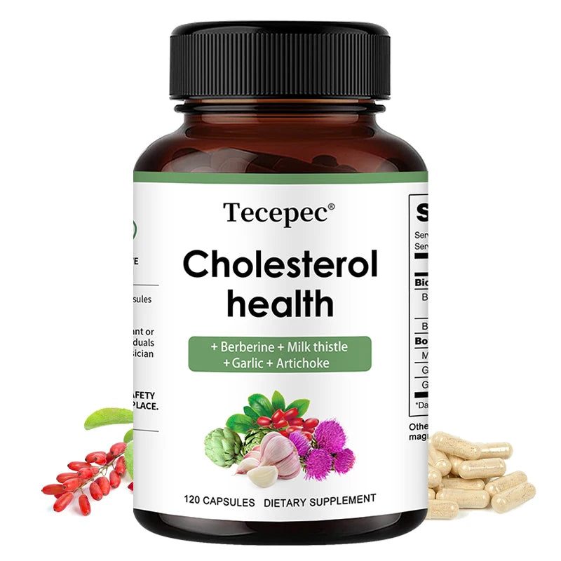Cholesterol Supplements - Improves Blood Circulation, Supports Cardiovascular Health, and Strengthens The Immune System - Sun Studio