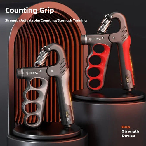 5-100kg Hand Gripper Gym Wrist Expander Hand Strengthener Adjustable Muscle Recovery Fitness Hand Muscle Strength Exercise - Sun Studio
