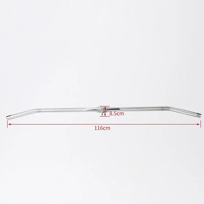 Gym Home Equipment Accessories Lat Pull Down Bar，Chrome-plated Surface Anti-rust High Load-bearing Fitness Tricep Rope Training - Sun Studio