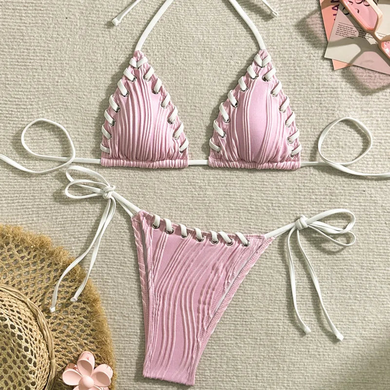 Sexy Bikinis 2026 Women's Swimwear Female Swimsuit For Swimming Wear Bathing Suits Brazilian Bikini Set Beachwear Pool Bather - Sun Studio