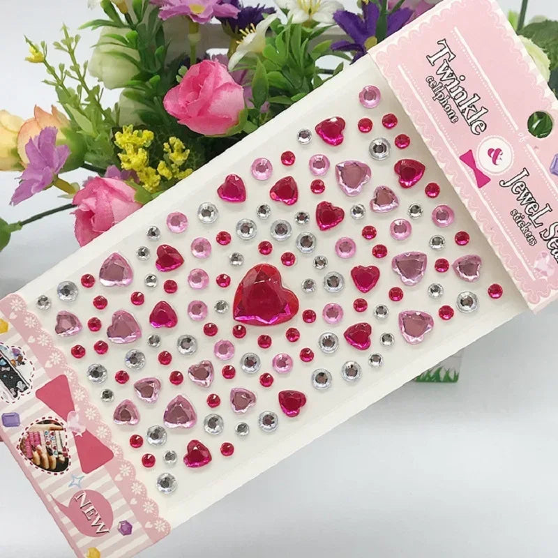 Glitzer Gesicht Aufkleber für Kinder Strasssteine für Augen Gesicht Diamanten Helle Aufkleber Festival Makeup Juwelen Aufkleber ZS006