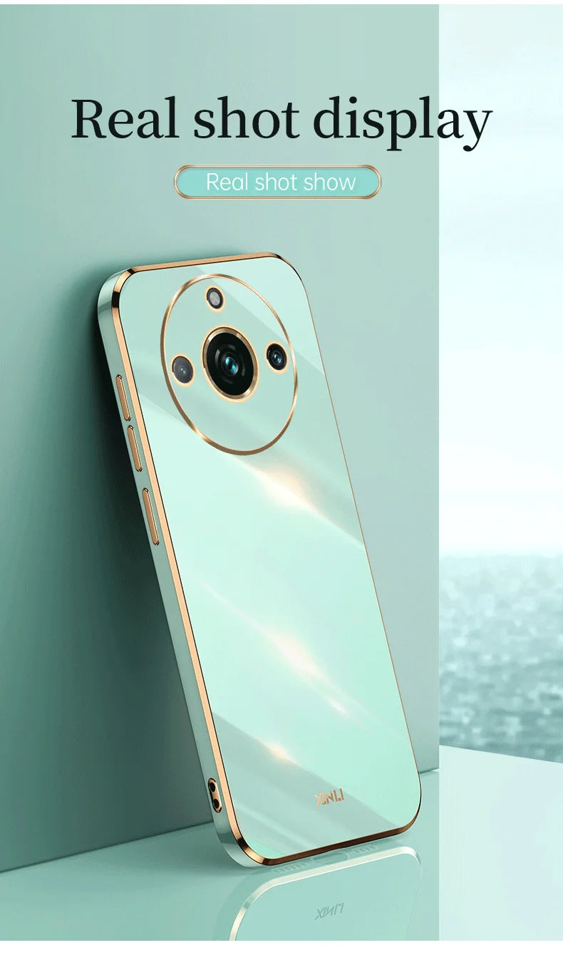 For Realme 11 Pro Plus 5G Case Soft TPU Cover High Quality Anti-fingerprint Camera Protection Case For Realme 11 Pro - Sun Studio