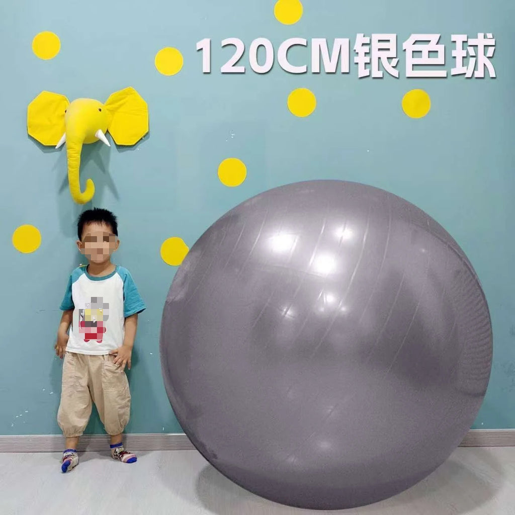 Massage Yoga Ball  120cm Pilates Gym Ball Fitness Ball Pump - Sun Studio
