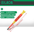 LAOA Insulated Precision Screwdriver a Cross Small Size Screwdriver to Remove Eyeglasses Clocks and Watches Cell Phone Notebook - Sun Studio