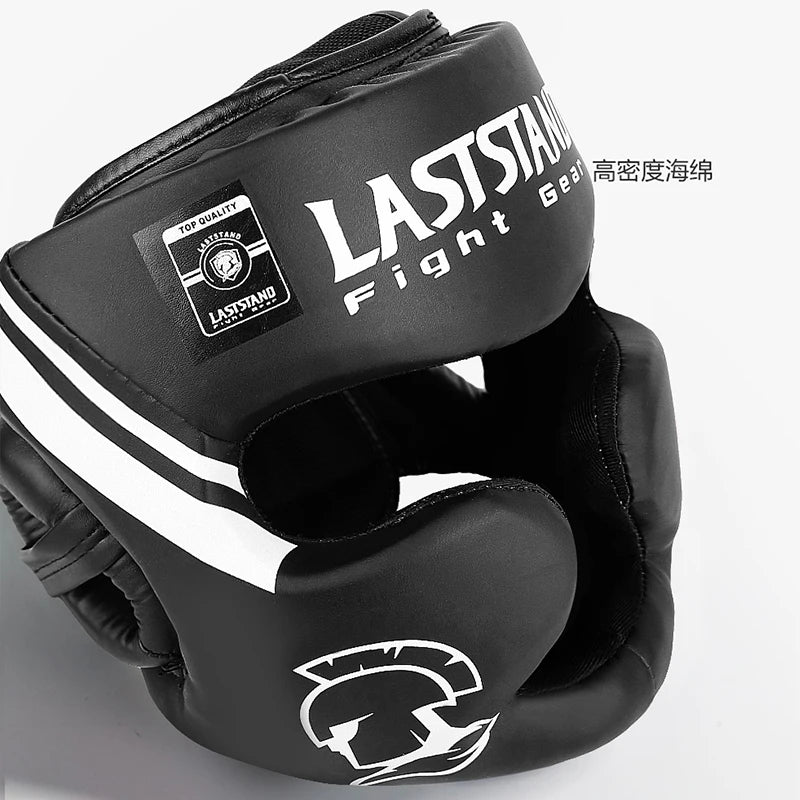 Kick Boxing Helmet for Men Women PU Karate Muay Thai Guantes De Boxeo Free Fight MMA Sanda Training Adults Kids Equipment - Sun Studio