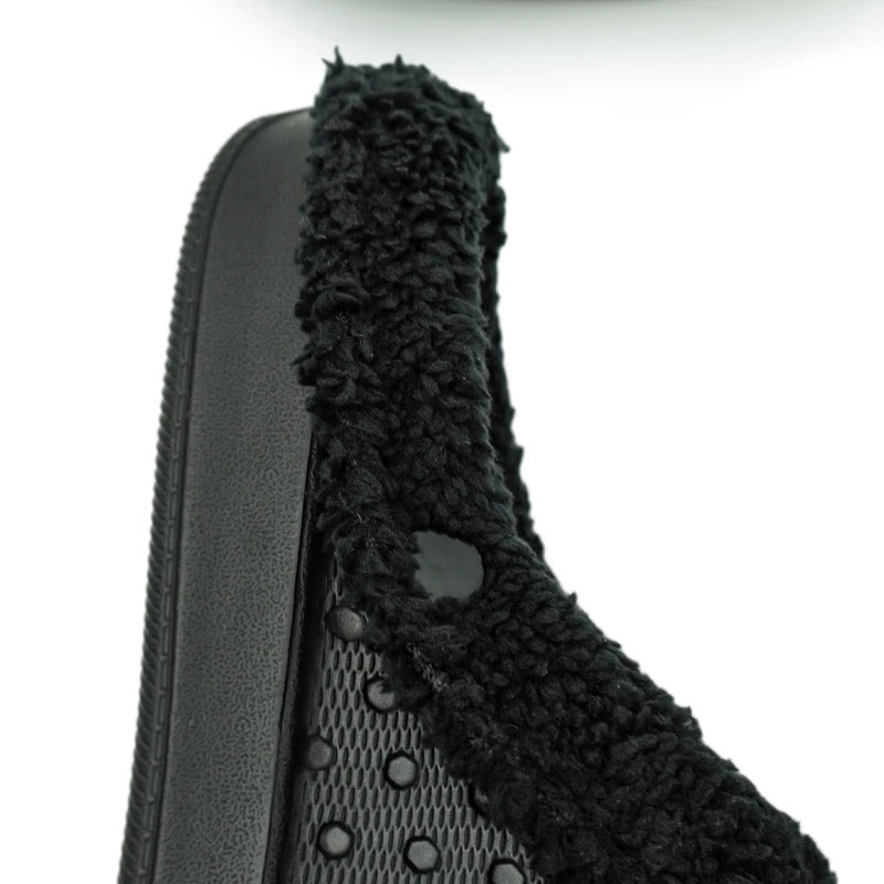 Winter Men Slippers Warm Cotton Shoes Casual Slides EVA Plush Shoes Comfortable Light  Slippers Indoor Shoes For Couple 36-47 - Sun Studio