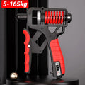 5-165Kg Adjustable Steel Spring Heavy Hand Grip Exercise Strengthener Gripper Finger Expander Arm Wrist Forearm Trainers - Sun Studio