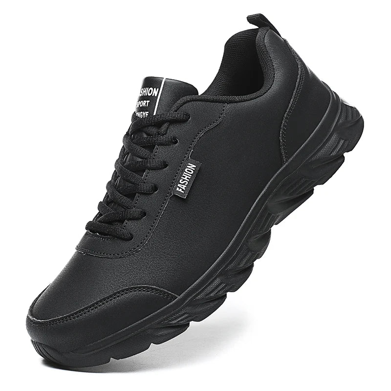 Winter Light Men Sneakers Lace Up Casual Shoes For Men Cushioning Men Sport Shoes For Running Outdoor Waterproof Walking Shoes - Sun Studio