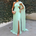 Elegant Hollow Out Ribbon Long Party Dress Women Pleated Spliced Sleeveless Backless Dresses 2025 Summer Lady Beach Holiday Robe - Sun Studio