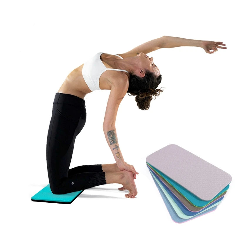 2Pcs Yoga Knee Pad Cushion Soft TPE Pad Support Protective Pad For Elbow Leg Arm Balance Exercise Fitness Workout Yoga Mat - Sun Studio