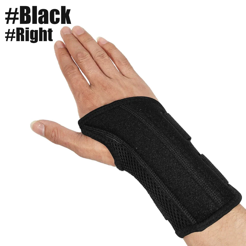 Fitness Thumb Wrist Brace Wraps Carpal Tunnel Arthritis Tendonitis Sprain Wrist Support Bandage Gym Home Sports Hand Protector - Sun Studio