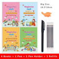 Big Size 18.5*26cm German Magic Practice Copybook Pen Preschools Kids Calligraphy Children Reusable Deutsch Writing Book - Sun Studio