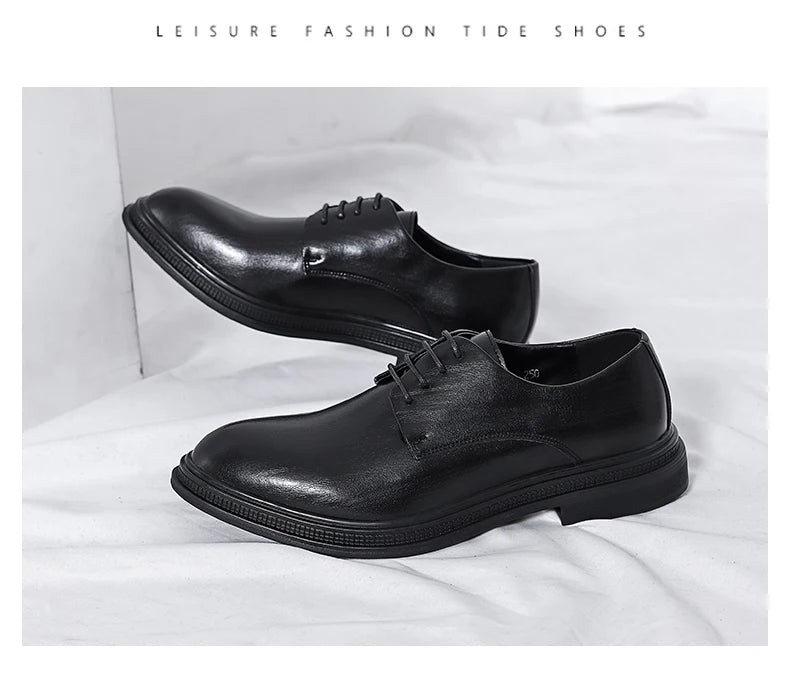 2024 Italian Dress Shoes Men Wedding Party Shoes High Quality Casual Loafer Male Designer Flat Shoes Zapatos Hombre Plus Size 47 - Sun Studio