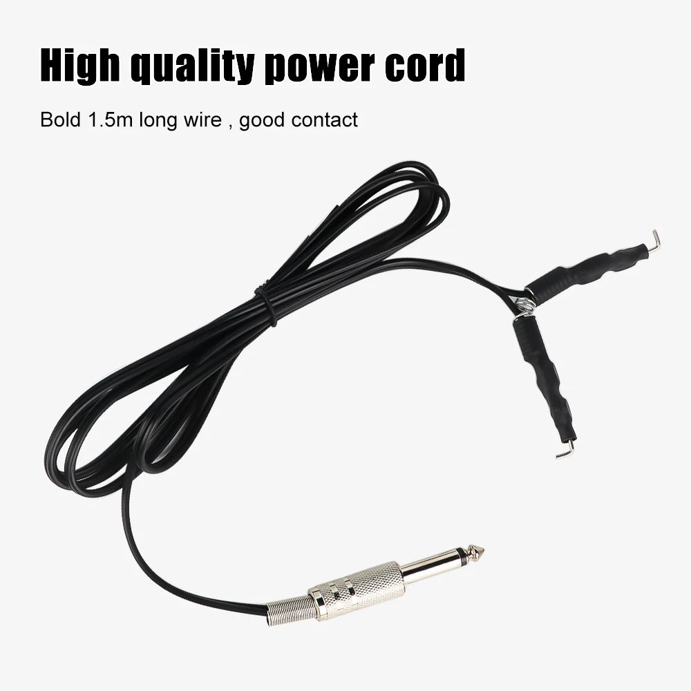 Hook Cord Power Switch for Traditional Coil Tattoo Machine Connection Line Tattoo Power Supply Accessories - Sun Studio