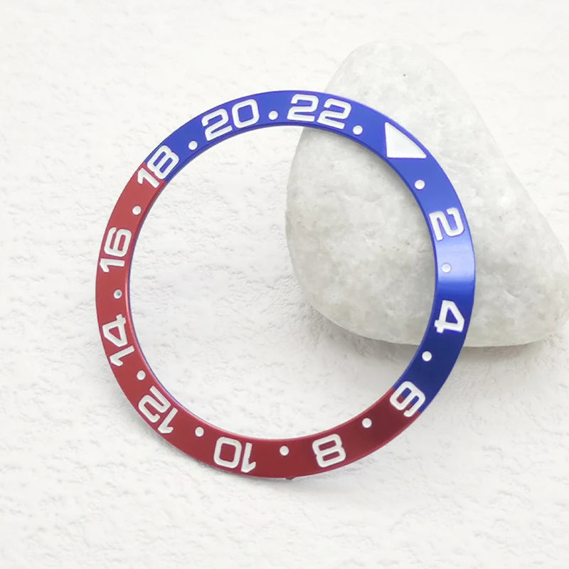 38mmx30.6mm Watch Bezel Insert Fit For SKX007 SKX009 SKX011 SKX17 SUB Watch Case NH35 NH36 Men Watches Replace Bezel Ring - Sun Studio