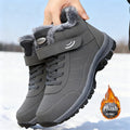 Men Boots Brand Climbing Shoes Men's Outdoor Sports Cotton Oes Winter Fce Lined High Top Thi Bot Climbing Casual Warm Boots - Sun Studio