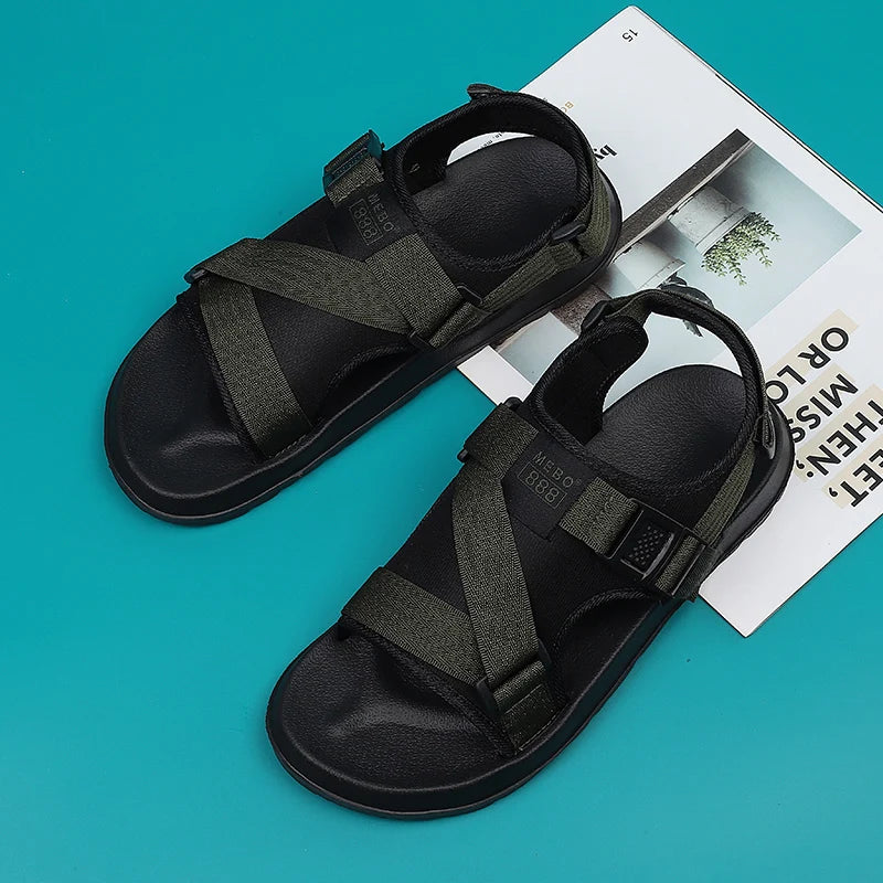 Casual Versatile Trendyy Roman Sandals Non-slip Wear-resistant High-looking Sandals Outdoor Casual Slippers Indoor Sandals Women - Sun Studio