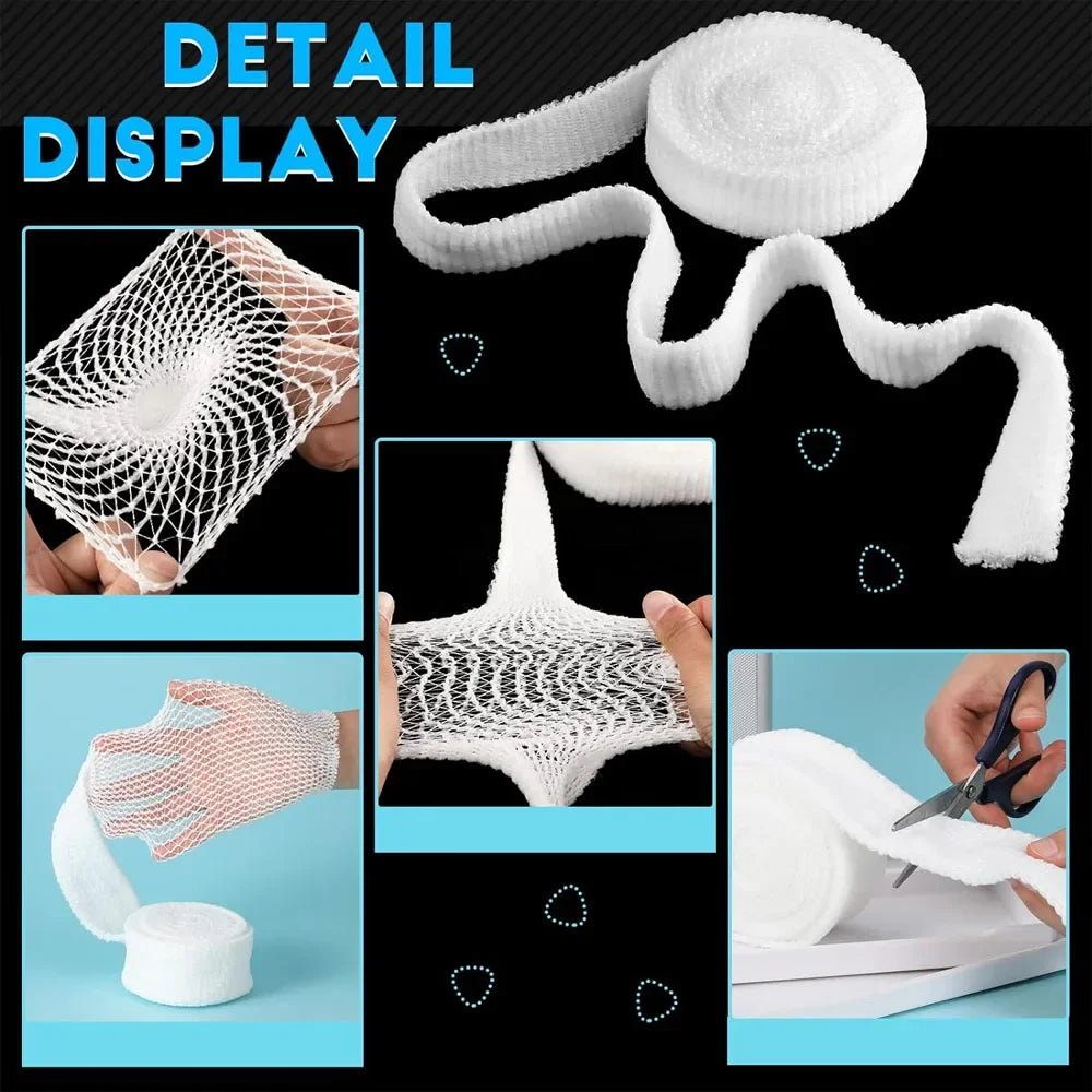 Tubular Bandage Elastic Net Wound Dressing  Retainer Tubular Stretch Elastic Gauze Bandage Without The Use of Adhesive Tape - Sun Studio