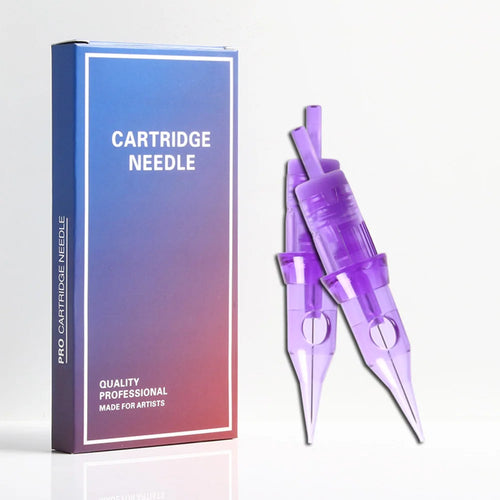 10pcs/Box Tattoo Needles Cartridge Disposable Sterilized Safety Needle RS/RL/RM/M1 With Membrane For Tattoo Rotary Machines - Sun Studio