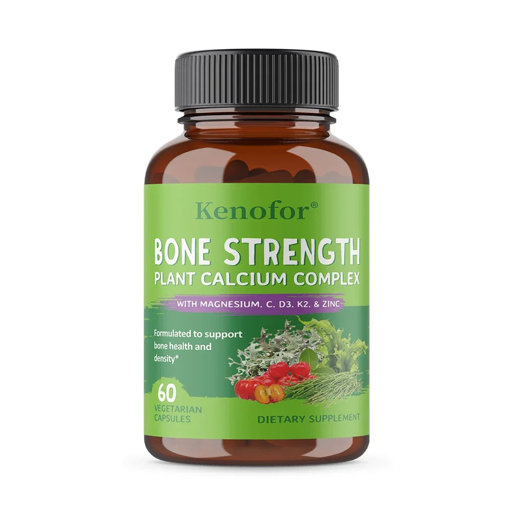 Calcium and Magnesium Supplements - for Bone Health, Nerve and Muscle Regulation, Improved Sleep, and Blood Pressure Regulation - Sun Studio