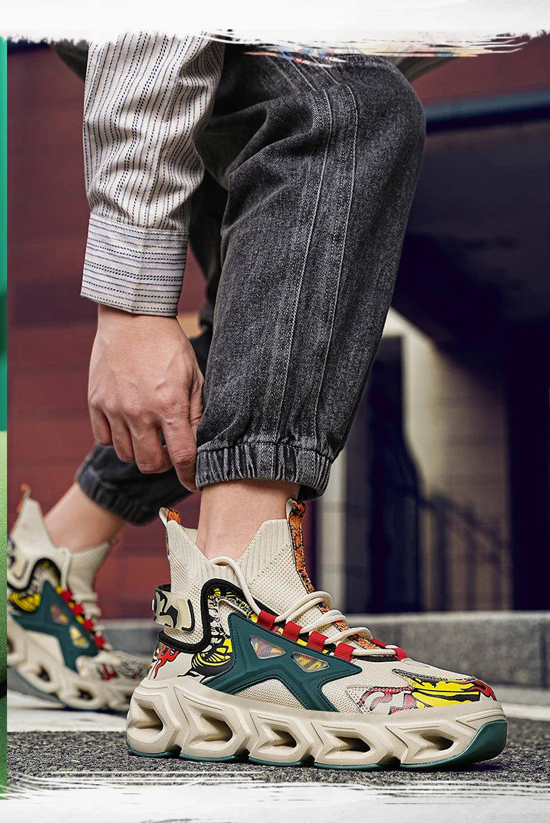 Shoes men Sneakers Male casual Mens Shoes tenis Luxury shoes Trainer Race Breathable Shoes fashion running Shoes for women - Sun Studio